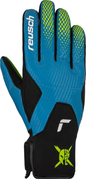 Reusch Worldcup Warrior Speedline 6411077 4525 blue yellow front